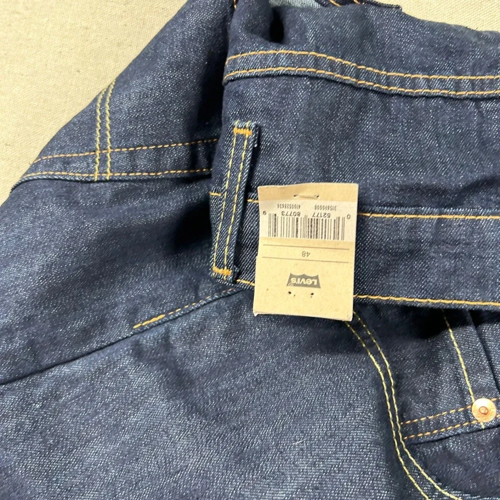 Levis 569 Shorts Mens 48 Blule Jean Denim Loose Straight Jorts 11